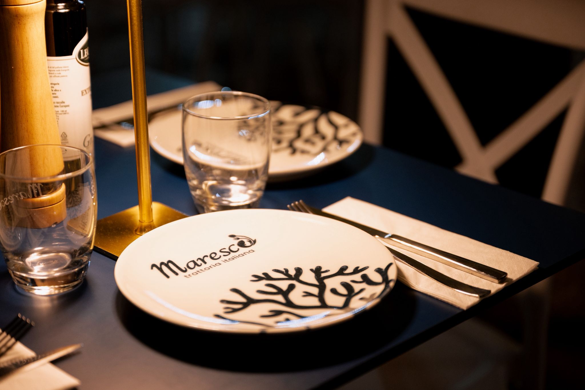 Interno del ristorante Maresco